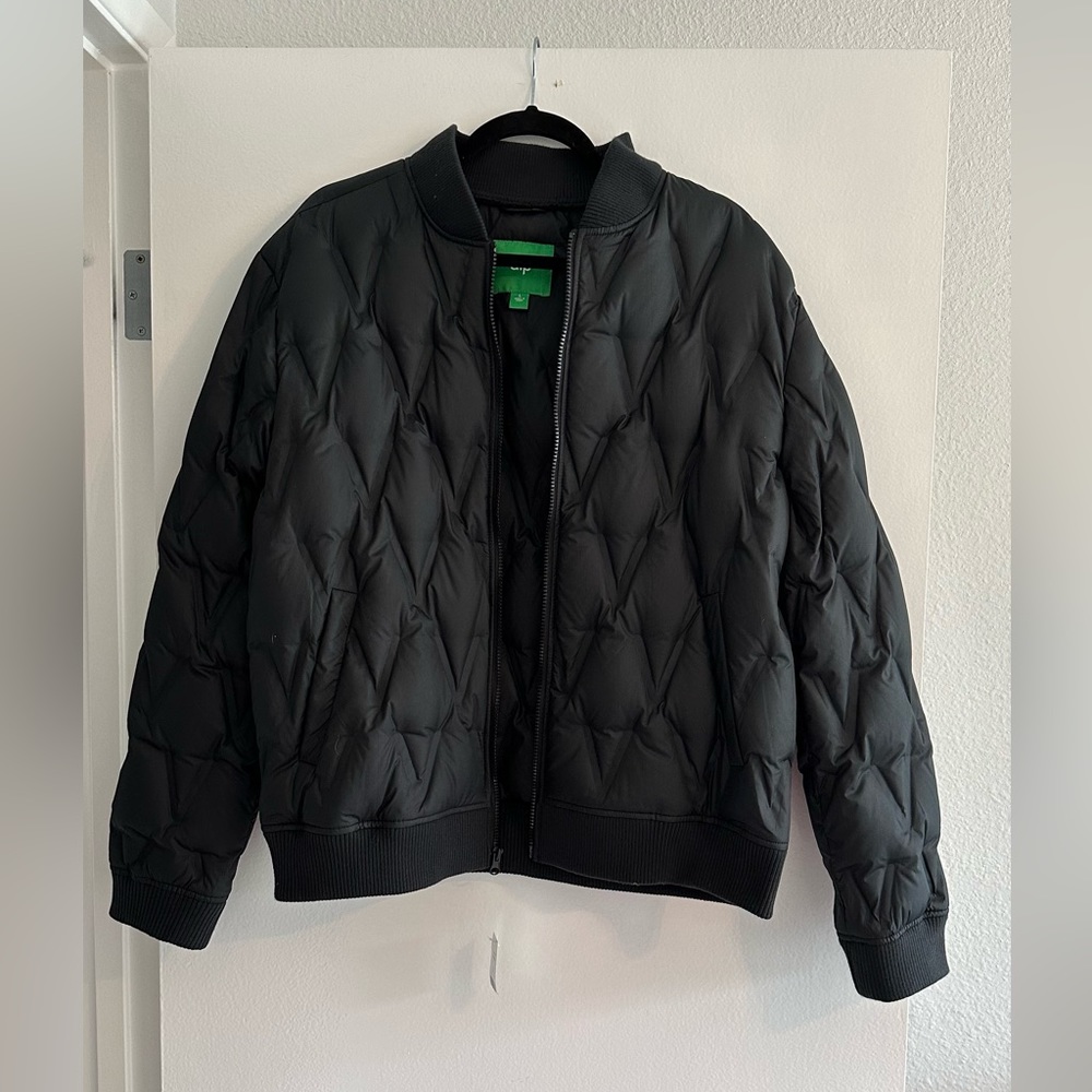 NEW men’s down bomber jacket size Large